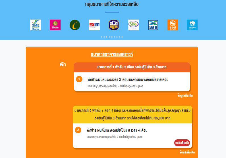 เปิดตัวเว็บไซต์ www.เราไม่ทิ้งกัน-ด้านการเงิน.com รวมทุกมาตรการด้านการเงินเยียวยา COVID-19