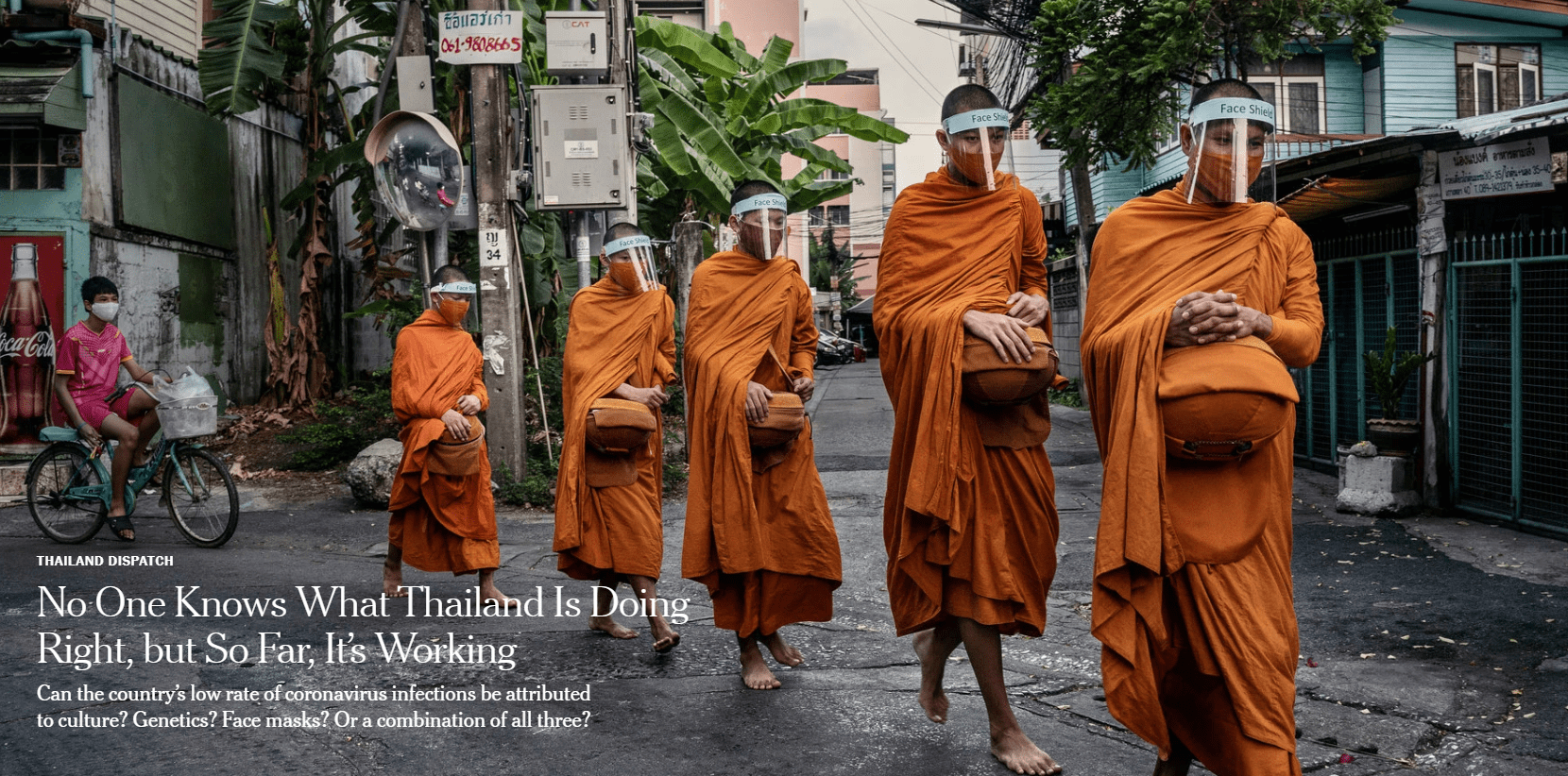 หน้าปกจากสำนักข่าว The New York Times