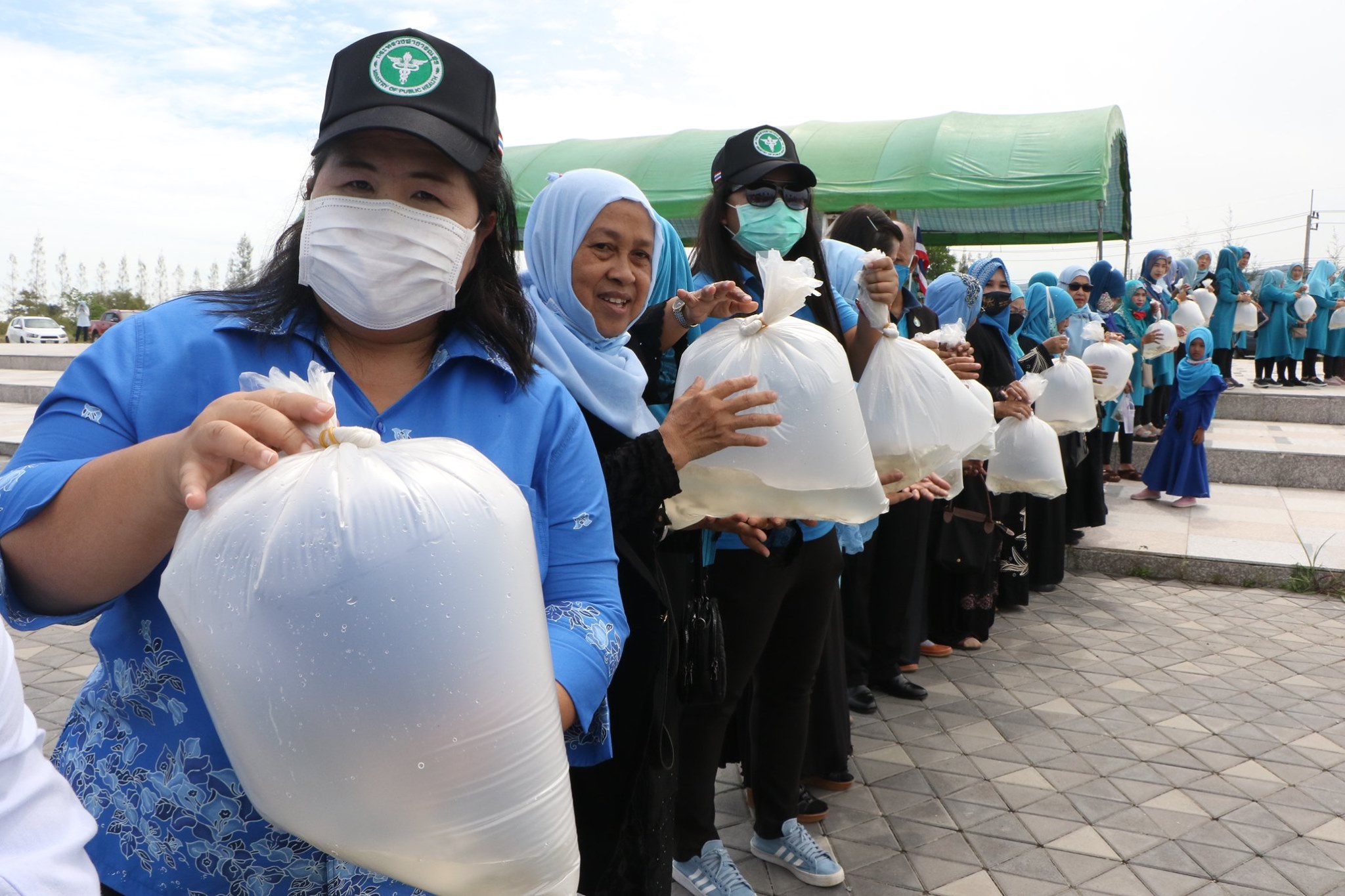 บรรยากาศกิจกรรมจังหวัดสงขลาเนื่องในโอกาสวันแม่แห่งชาติ 2563