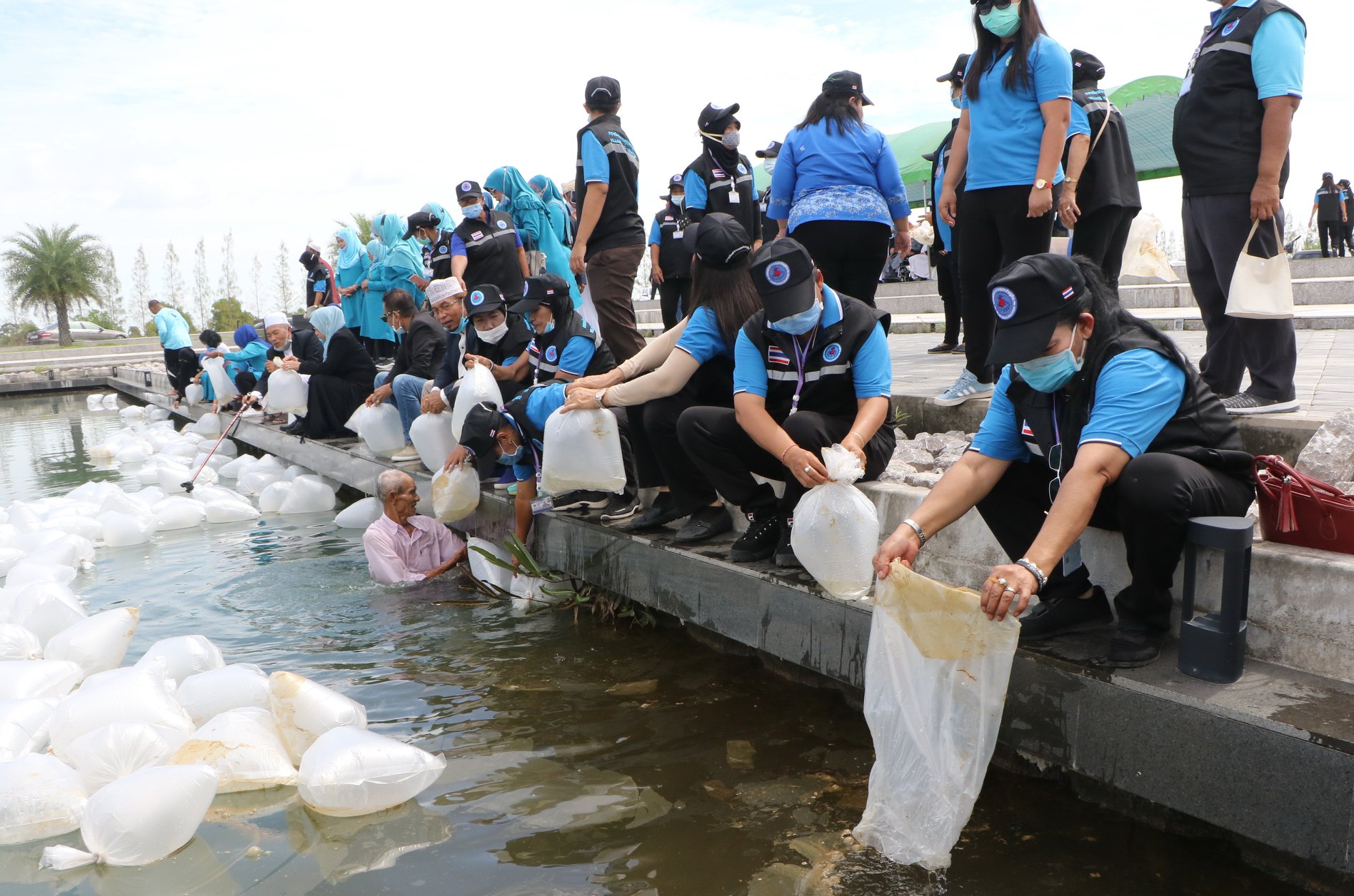 บรรยากาศกิจกรรมจังหวัดสงขลาเนื่องในโอกาสวันแม่แห่งชาติ 2563