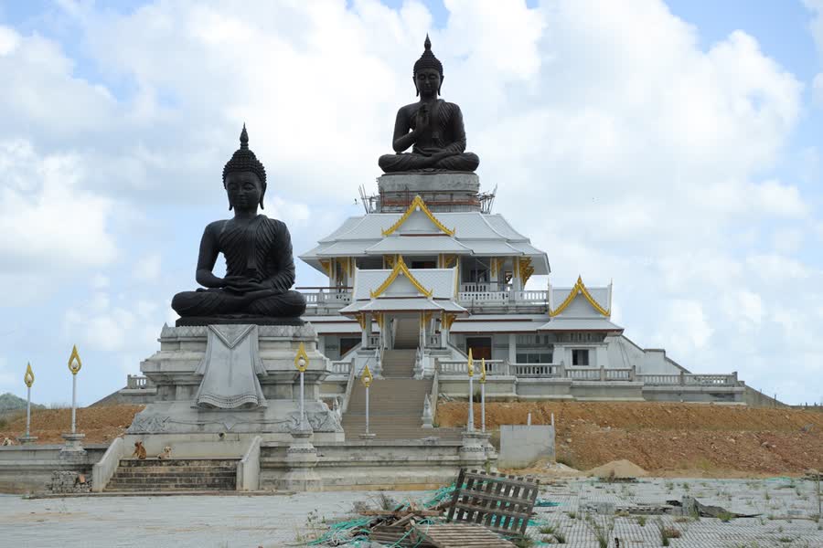 โครงการก่อสร้างพุทธมณฑลศูนย์กลางของพระพุทธศาสนาจ.สงขลา สร้างเสร็จหรือไม่ทำไมถูกทิ้งร้าง..?