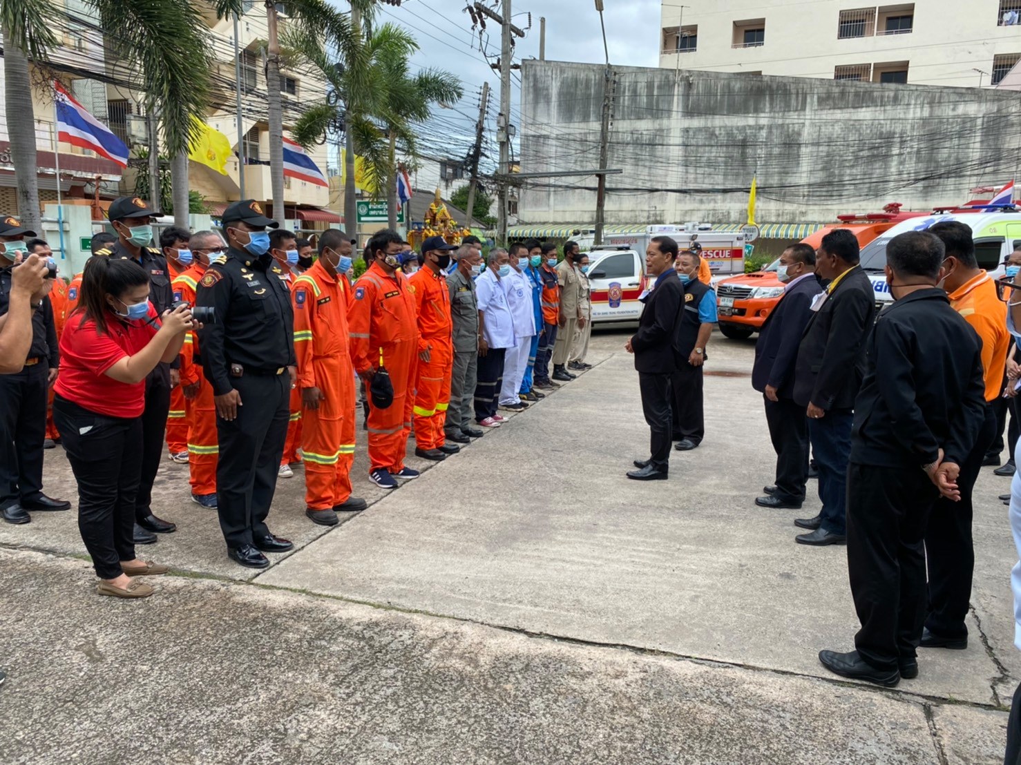 จังหวัดสงขลา เฝ้าระวังสถานการณ์ฝนตกหนักอย่างต่อเนื่อง โดยเฉพาะพื้นที่เสี่ยง