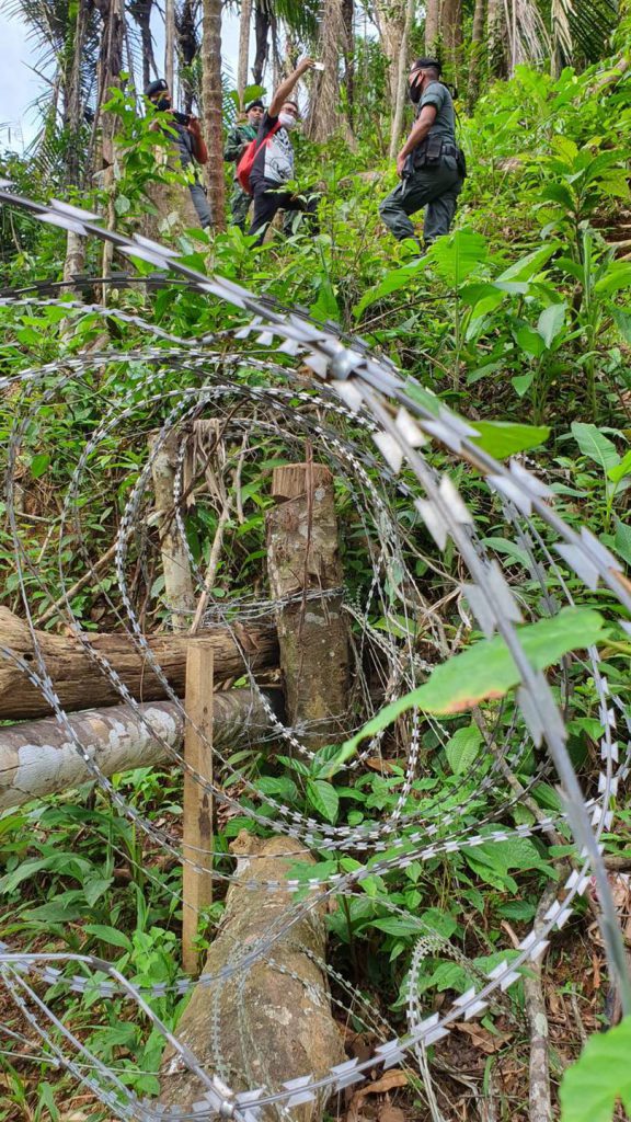 เดินหน้าคุมเข้มช่องทางธรรมชาติแนวชายแดนไทย- มาเลเซีย ฝั่งอ.สะบ้าย้อย จ.สงขลา