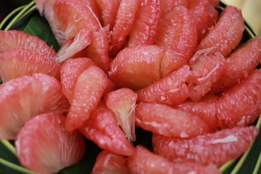 จังหวัดสงขลาเปิดตัว ส้มโอหอมควนลังสาวน้อยสีชมพู สินค้าทางการเกษตรของดีตำบลควนลัง