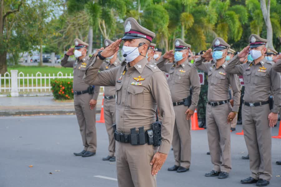 ภูธรภาค 9 ปล่อยแถวระดมกวาดล้างอาชญากรรมจำนวนกว่า 500 นาย ในช่วงเทศกาลตรุษจีน ปี 2564