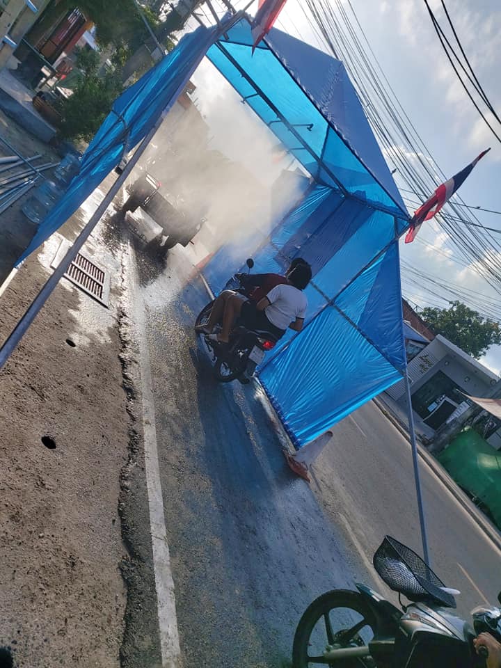 กู้ภัยสงขลา สร้างอุโมงค์ฆ่าเชื้อป้องกันโควิด รอบ 2 กลางย่านชุมชนวชิรา 1 180279174 952193948932994 5979691336381131189 n HATYAITODAY