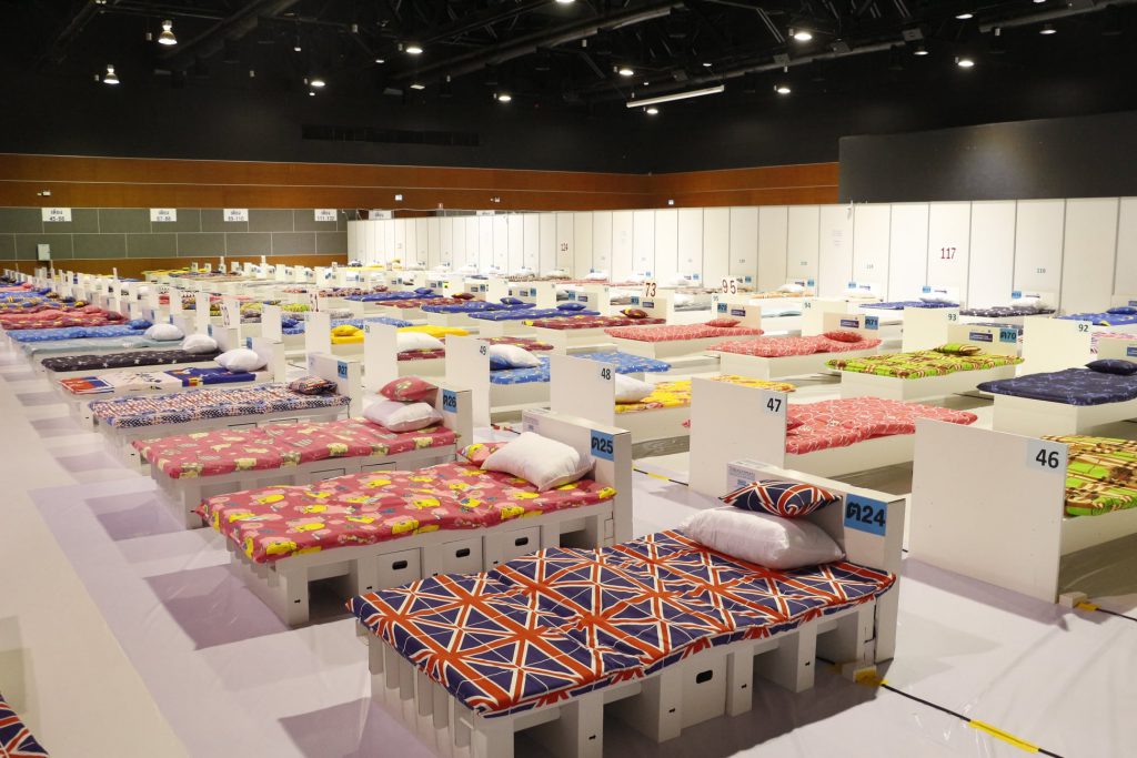 โรงพยาบาลสนาม ม.อ. หาดใหญ่ (ศูนย์ประชุมนานาชาติฯ) ขยายพื้นที่รับผู้ป่วยโควิดเพิ่ม 400 เตียง 1 212356894 4371966142839542 7634474047567659887 N