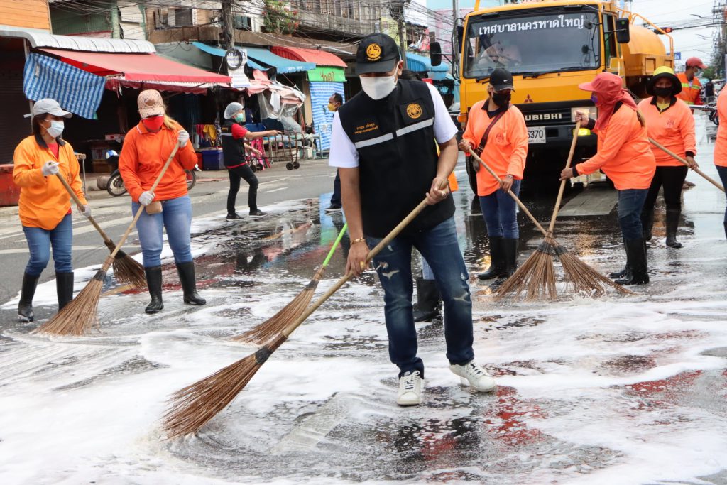 เทศบาลนครหาดใหญ่ เร่งทำความสะอาดตลาดสดที่ประกาศปิดตั้งแต่ตลาดสดพลาซ่า-ถนนพูลสุวรรณ 3 217247710 3994065227357809 5028945121549721753 N