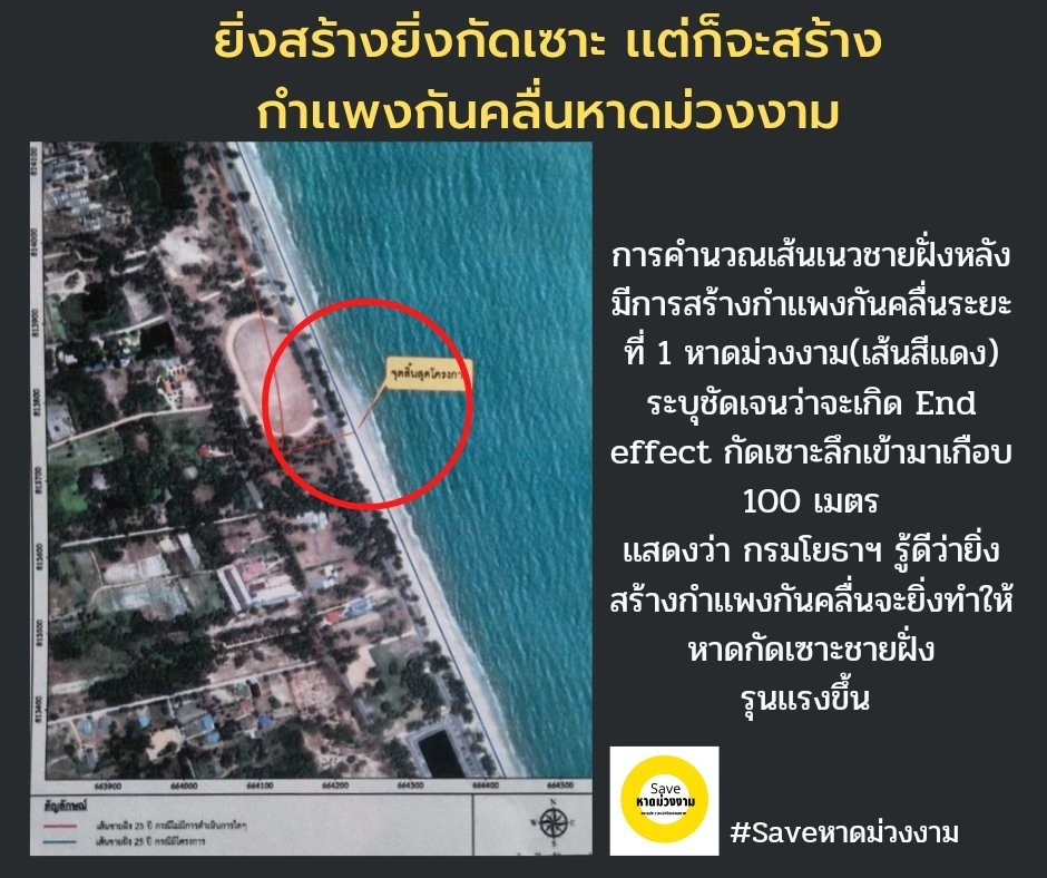สภาเทศบาลเมืองม่วงงาม มีมติเอกฉันท์ ไม่เห็นด้วยกับกำเเพงกันคลื่นหาดม่วงงามเตรียมส่งผลประชาคมเเละมติสภาฯ ขอยกเลิกโครงการฯ 2 174079125 155487663319148 2201077544861135550 N